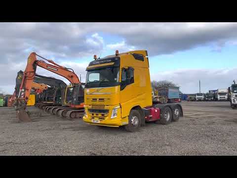 2017 Volvo FH500 Euro 6 6x2 Rear Lift Tractor Unit, Entered into Auction