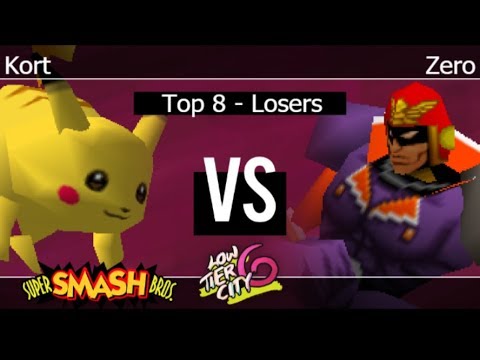 LTC 6 - MSD | Kort (Pikachu) vs Zero (C Falcon) Top 8 Losers - SSB64