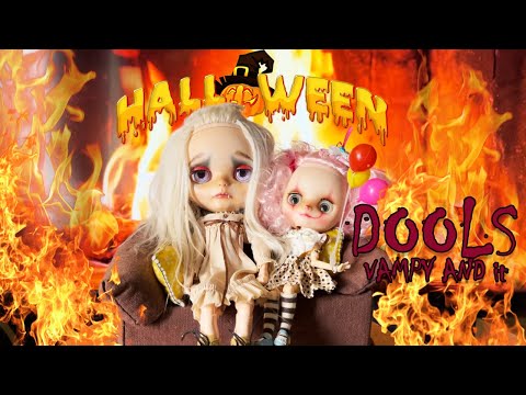 My halloween dolls featuring Vampy and IT