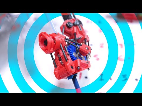 I built an INSANE Custom Extruder and it almost broke me | SDTX Extruder for my Delta 3D Printer