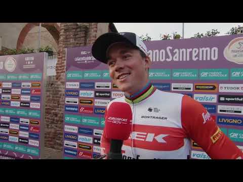 Mads Pedersen - Interview before Milano-Sanremo 2023