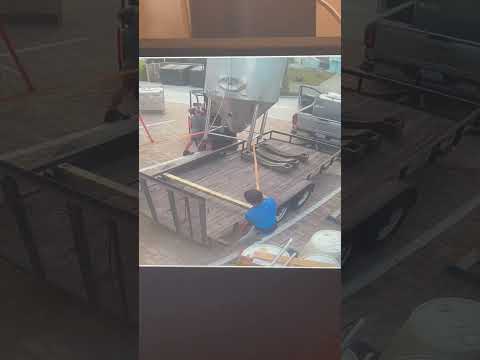 Brewery fail unloading fermentor