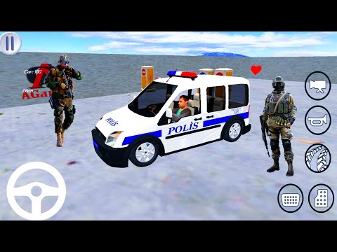 Ford Tourneo Connect Police Van Driving Simulator 1# - Crime Chase Patrol Duty - Android Gameplay