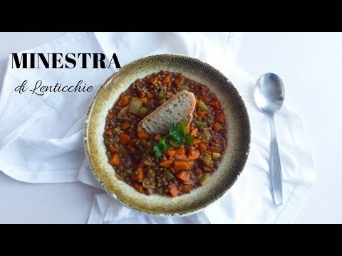 RICETTA ZUPPA DI LENTICCHIE Facile e buonissima!- RICETTE DI GABRI