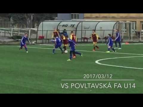2017/03/12 Season2016/2017 (VS Povltavská FA U14)