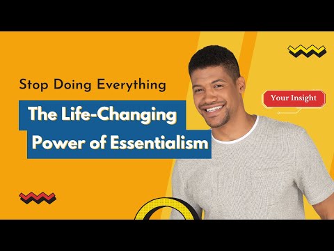 Essentialism: The Disciplined Pursuit of Less by Greg McKeown | Full Audiobook