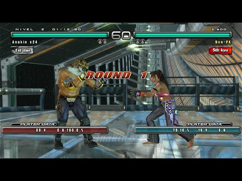 120_1 King vs Christie Ryona - Tekken 5 Dark Resurrection PS3 HD 2023 ( Ryona x24 )