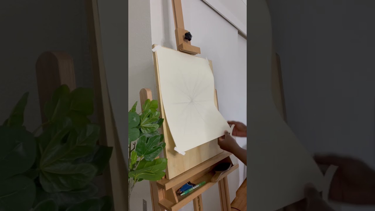 Transitioning my station to the next days warm ups. #art #artstation