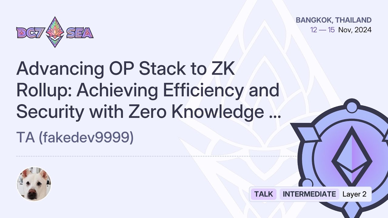 Advancing OP Stack to ZK Rollup: Achieving Efficiency and Security with Zero Knowledge Proofs preview