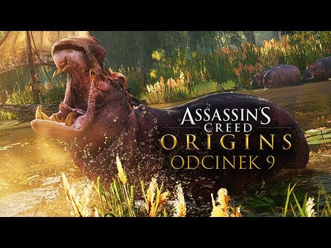 Zagrajmy w Assassin's Creed Origins #9 - WALKA Z HIPOPOTANAMI - PC