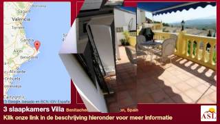 preview picture of video '3 slaapkamers Villa te Koop in Benitachell, Northern Region, Spain'