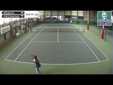ROACH (GBR) vs PRIDANKINA (RUS) - Open Super 12 Auray Tennis - Court 2