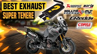 Yamaha Super Tenere Exhaust Sound🔥 Akrapovic,Yoshimura,Arrow,Review,Mods,Upgrade,Delkevic,LeoVince+