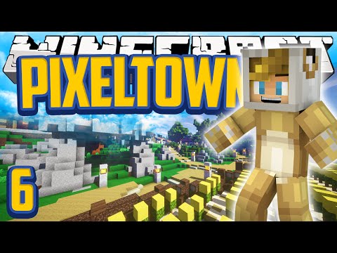Minecraft Mods Pixelmon 'Pixeltown' Adventure "Pewter City Gym" Ep 6 (Minecraft Pokemon Mod)