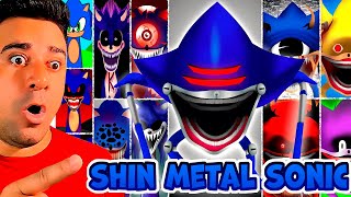 SPRUNKI OC NOVA FASE do SHIN METAL SONIC Nova FASE 38 Todas AS FASE NO (Sprunki Incredibox)