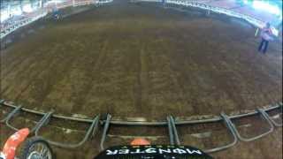 preview picture of video 'Indoor Motocross Smoky Mtn. Expo Arena Round #14 Feb 9, 2013 250D Class LCQ'