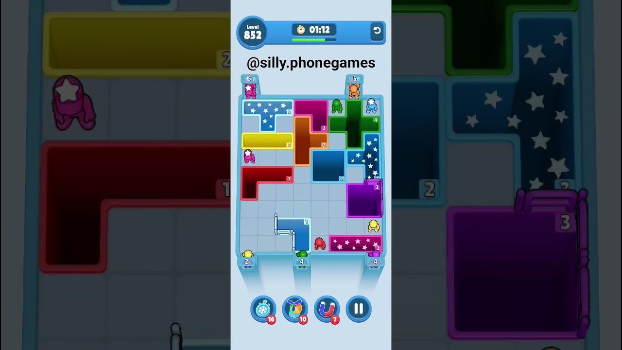 Drop Away Level 852 Walkthrough Solution