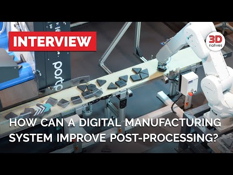 How AMT's Digital Manufacturing System Improves Post-Processing in AM | Formnext 2022 | 3Dnatives