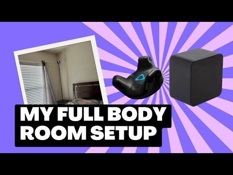 My Full Body Room setup using Oculus Quest and Vive Trackers