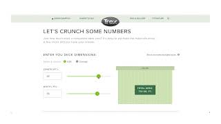 Estimate the Cost of Your Next Deck with the Trex Cost Calculator