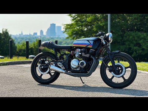Finishing a Kawasaki GPz550 Cafe Racer for a Friend - Test Ride Included!