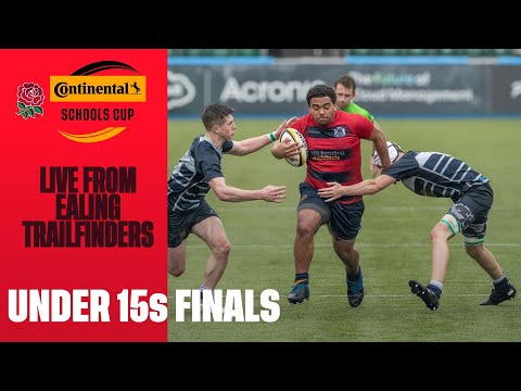 LIVE | Continental Tyres Schools Under 15 finals | Ealing Trailfinders