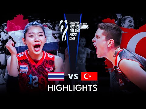 HISTORICAL MATCH | THAILAND vs TURKIYE | Women's World Championship 2022