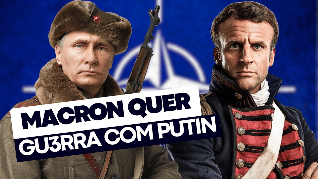 MACRON desafia PUTIN  e Suécia agora faz parte da OTAN | Geopolítica |