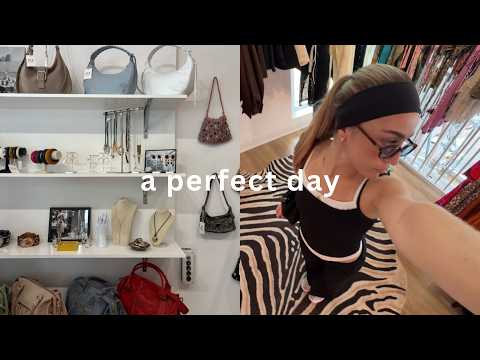 spend the perfect day with me: workout class, shopping & new food spots