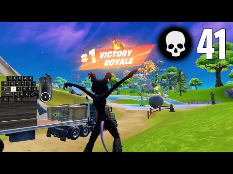 41 Elimination Solo vs Squads Win (Fortnite Chapter 3 Full Gameplay Season 4)