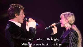 Hugh Grant &amp; Haley Bennett - Way Back Into Love (Lyrics) 1080pHD