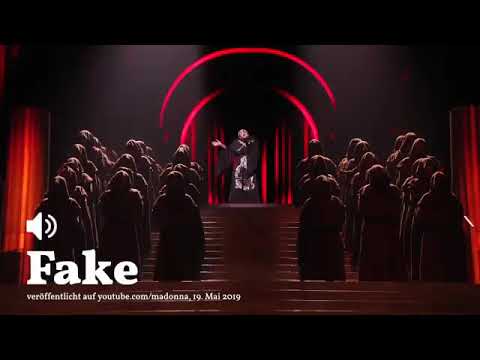 Madonna - with and without autotune @ Eurovision Song Contest 2019 in Tel Aviv