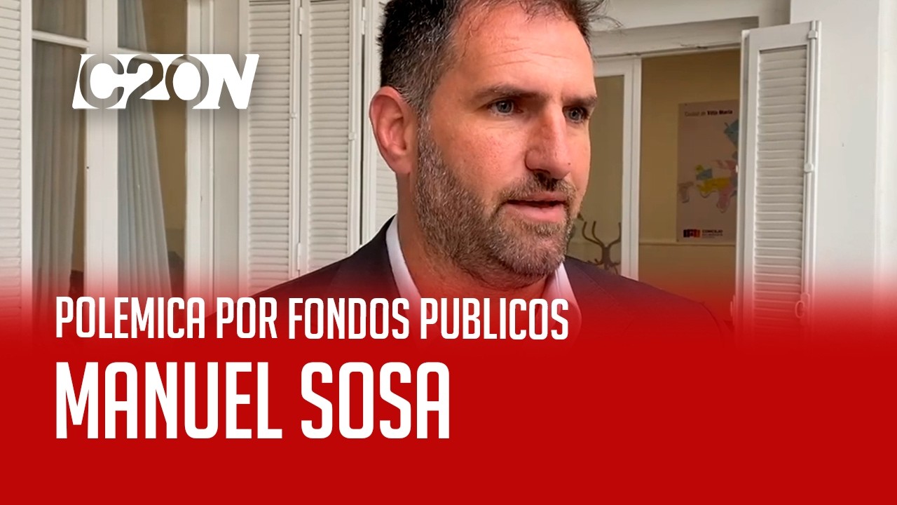 C20 Noticias | Polémica por fondos públicos - Manuel Sosa