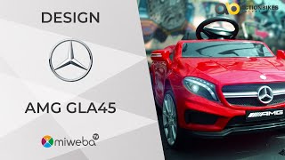 Kinder Elektroauto - Mercedes AMG GLA45 - ✨ Design 2022 | Miweba