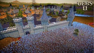 JEDI KNIGHTS, T-45s & NINJAS vs 4,000,000 CHAOS WARRIORS | Ultimate Epic Battle Simulator 2 | UEBS 2