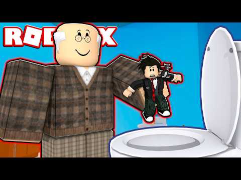 LOKIS COM O VOVÔ GIGANTE | Roblox - Be Tiny And Rob Grandpa