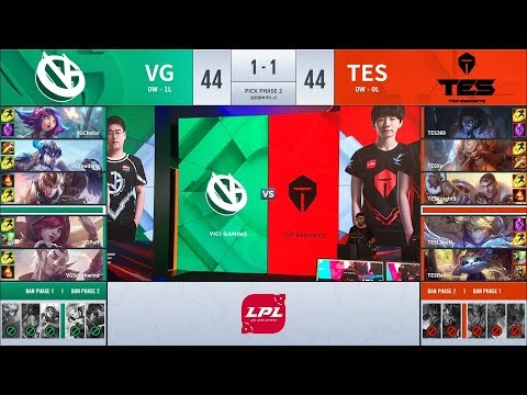 【LPL夏季賽】第2週 VG vs TES #3
