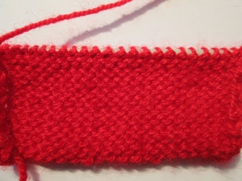 D.I.Y TUTO TRICOT N°2 APPRENDRE A TRICOTER LE POINT DE MOUSSE
