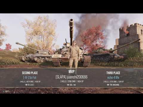 WoT console - Obj. 140 /3 kills/8.2k dmg. comb./MVP