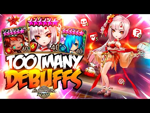 5 Turn Oblivion? Crazy Debuff Team in Guardian Rank - Summoners War