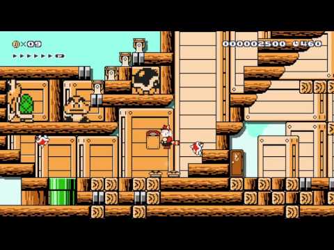 Castle Airship v11 by adri15squa - SUPER MARIO MAKER - No Commentary