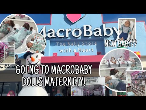 A STORE THAT SELLS REBORNS? GOING TO MACROBABY DOLLS MATERNITY! | xlittlefoxynurseryx |