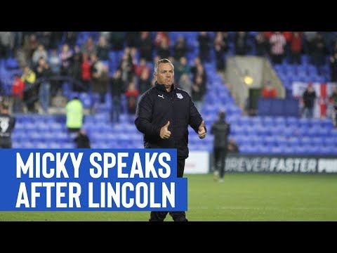 Post Match | Micky Mellon (Lincoln City)