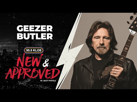 Geezer Butler Discusses New Book "Into the Void" with Matt Pinfield on New & Approved