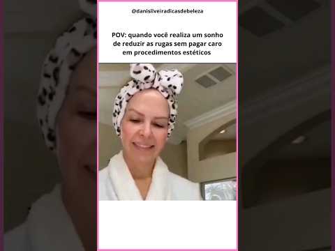 sonho de reduzir rugas e linhas de expressão #rugas #linhasdeexpressao #pedegalinha #bigodechines