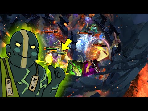 How OG.Bzm plays Earth Spirit MID? Full highlighst | DOTA 2 MICRO