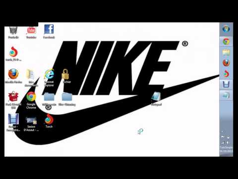 comment installer l'horloge sur le bureau