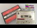 BBC Radio 1 Top 20 11 Dec 1977 Almost FULL SHOW