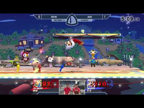 Sm4sh@Mines 113 - SSB100 (Olimar, Lucina) Vs. Jesus (Mario) - Winners Semifinals
