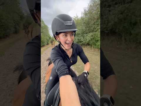 This horse is FAST 🤯 #horse #equestrian #gallop #equestrianjourney #horsegirl #horsetrack #fyp